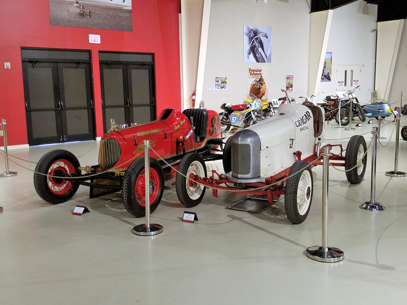 Vintage Indy cars! I’ve always loved the shape of these things.